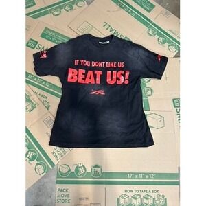 Hellstar Tee "If you Don't Like us Beat us!" Large